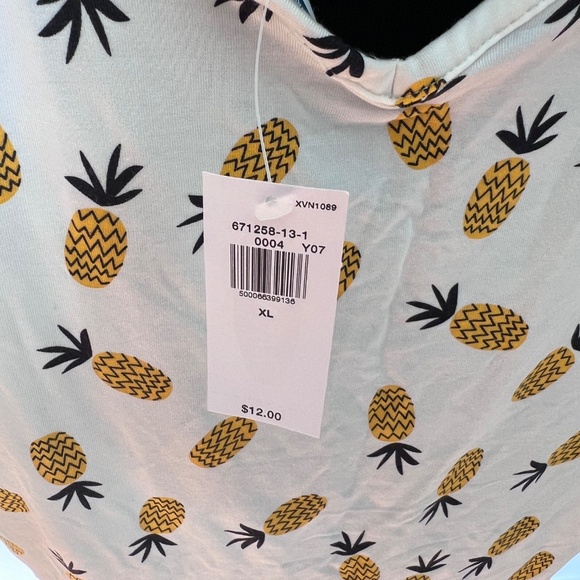 Pineapple Tank Top (NWT) - Picture 3 of 4